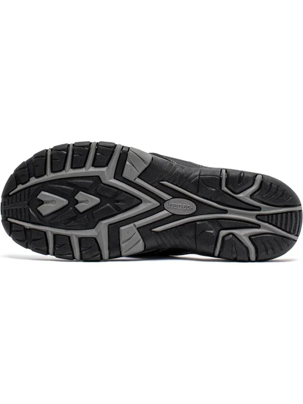 Men's Grey And Black Sport Flip Flops Comfort Outdoor Casual Thong Sandal Shoes
